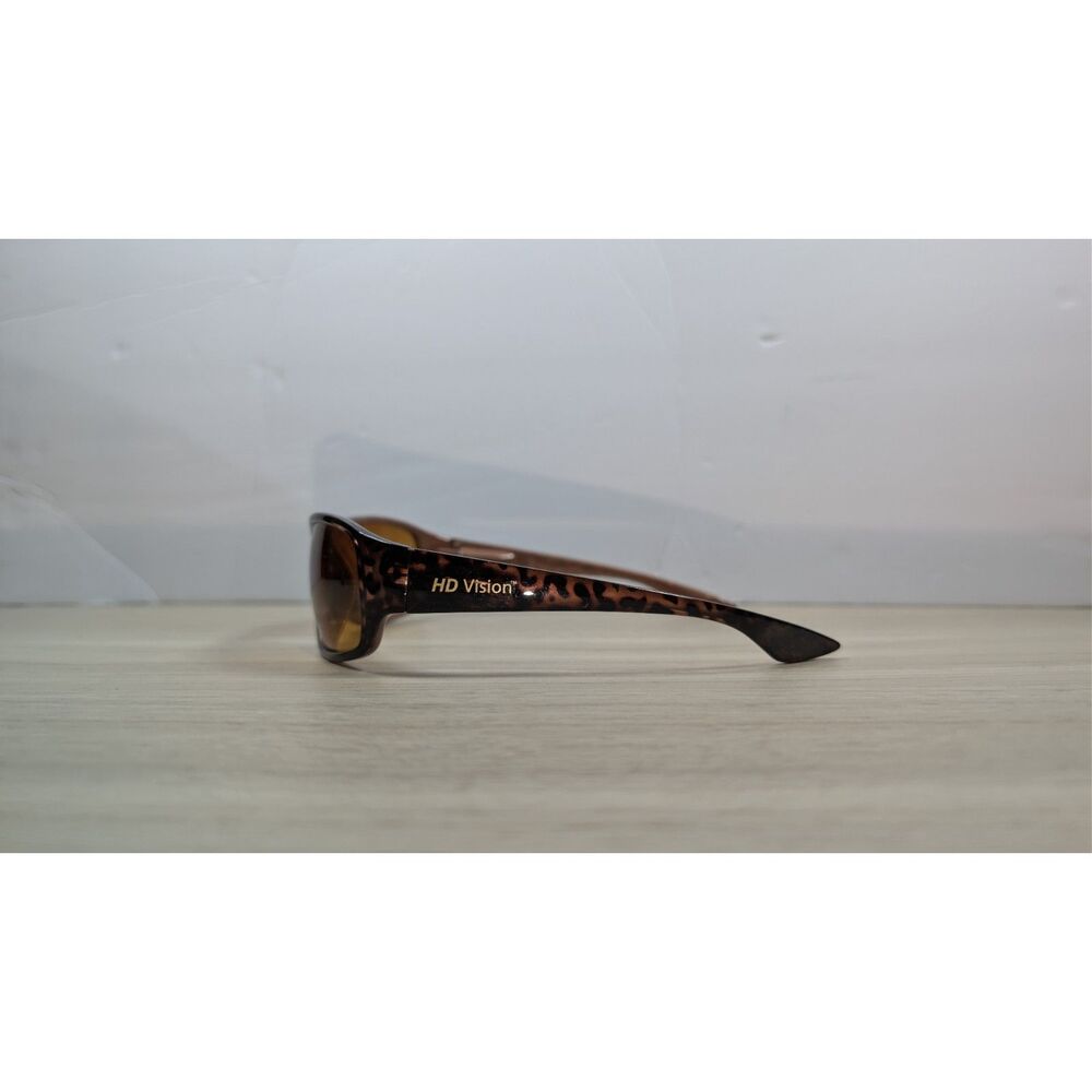HD Vision Sunglasses Amber Lens Tortoise Frame Driving Glasses UV Protection - Picture 3 of 3